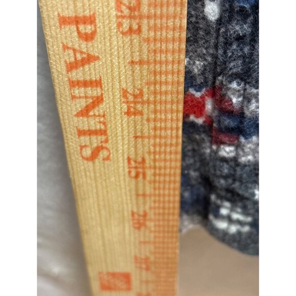 Boys 1892 Fair Isle Jogger Pants With Drawstring Waist & Button Closure M - Picture 7 of 11